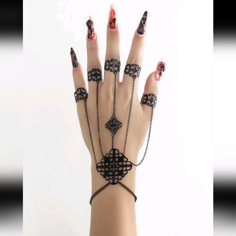 Henna Ring Bracelet Combo